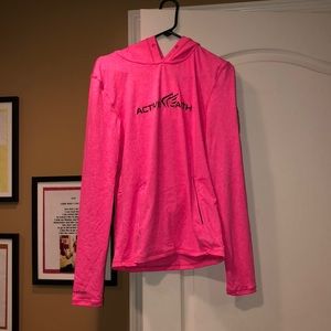 Pink Active Faith pullover